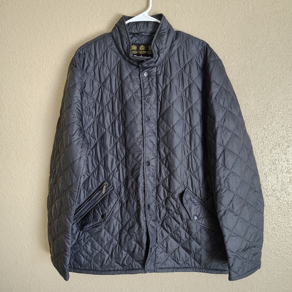 Barbour Flyweight Chelsea Quilted Jacket Navy XL NWOT Style MQU0007NY92 RN69724 - Picture 1 of 15